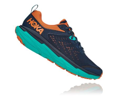 Hoka One One Challenger ATR 6 - Sapatos Ortopédicos Homem Outer Space / Atlantis | PT-Ml0VmmP